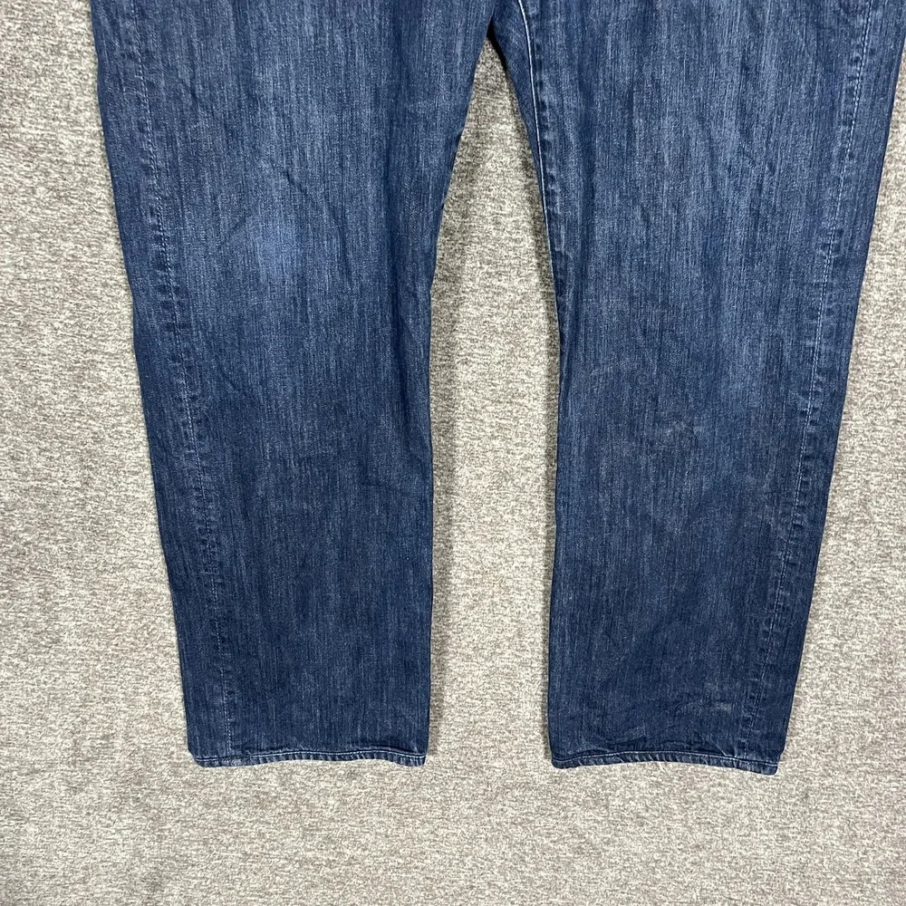 7 For All Mankind Austyn Jeans Mens 36 Blue Dark Wash Straight Leg Relaxed Denim